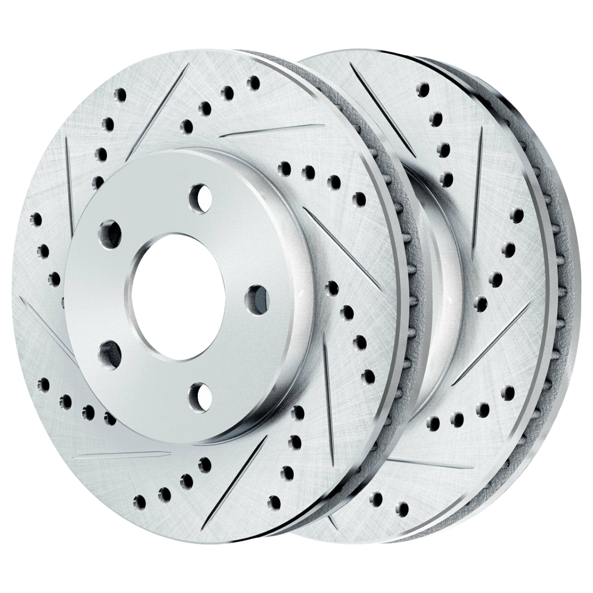 Front Drilled Slotted Brake Rotors For 2011 2012 2013 Mazda 2 Front Drilled Slotted Brake Rotors For 2011 2012 2013 Mazda 2